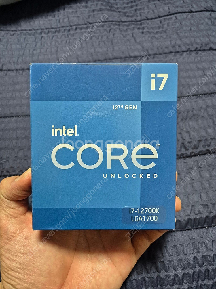 i7-12700K CPU 정품 판매합니다--0