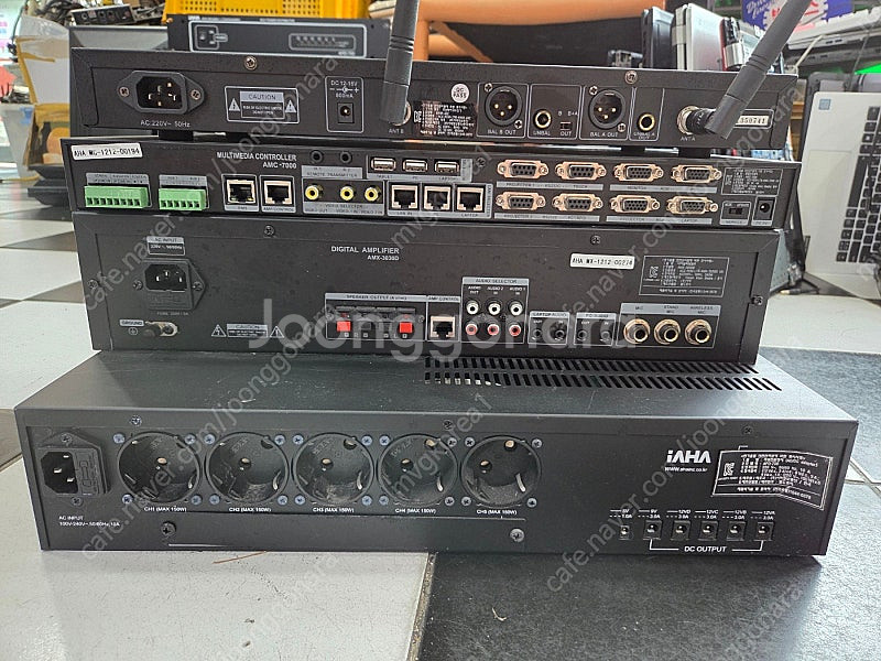 강의용 방송장비 AHA AWM-U92 AMC-7000 ...--0