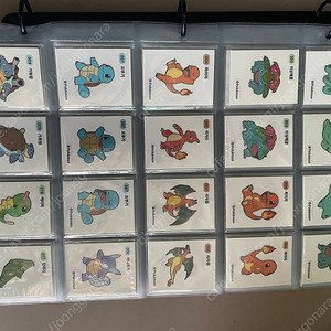 포켓몬 띠부씰 3자리 완성