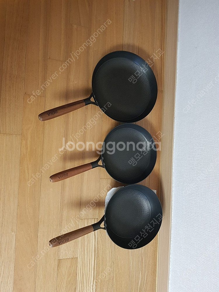 베카 무쇠주물 후라이팬 3종 28cm, 24cm, 궁중...--0