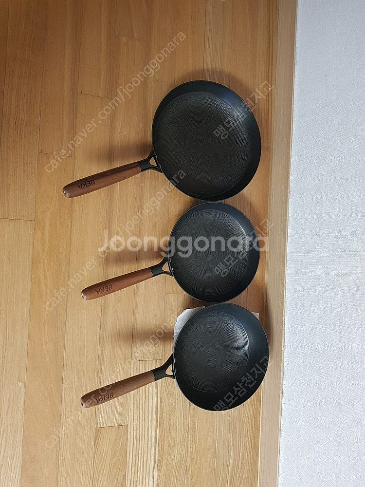 베카 무쇠주물 후라이팬 3종 28cm, 24cm, 궁중...--1