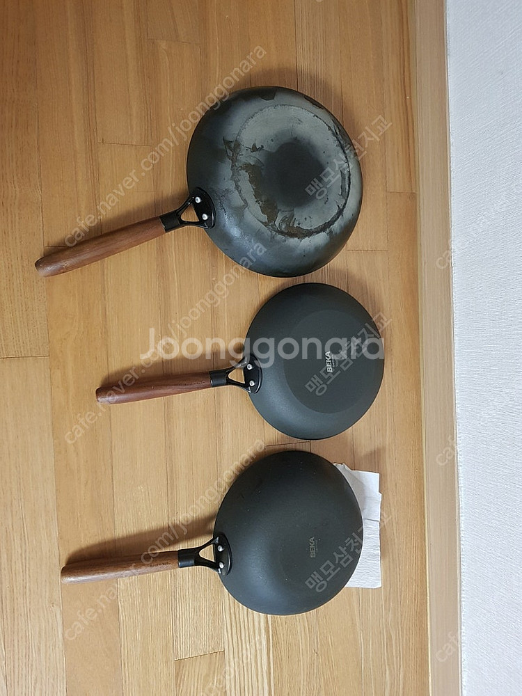 베카 무쇠주물 후라이팬 3종 28cm, 24cm, 궁중...--2