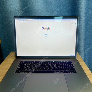 맥북프로 15.4인치(2017) 터치바 풀박스 i7, 16GB, 512GB
