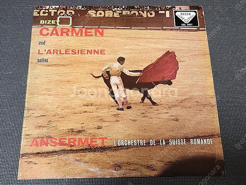 영국 DECCA BIZET 카르멘 ANSERMET 초반...--0