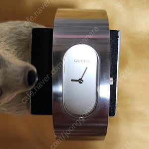 구찌2400L팔찌뱅글형 스틸메탈 정품여성시계