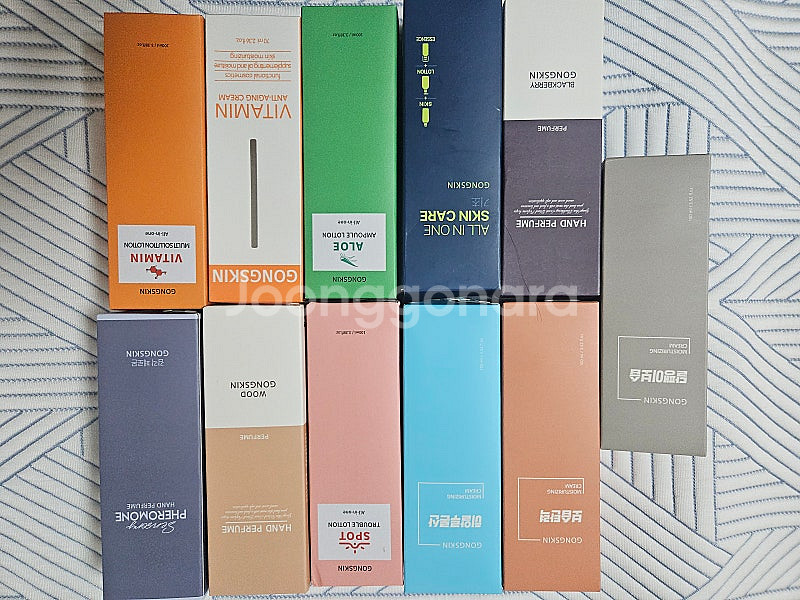 공스킨 스킨케어, 핸드로션,향수등(미개봉새제품)--0