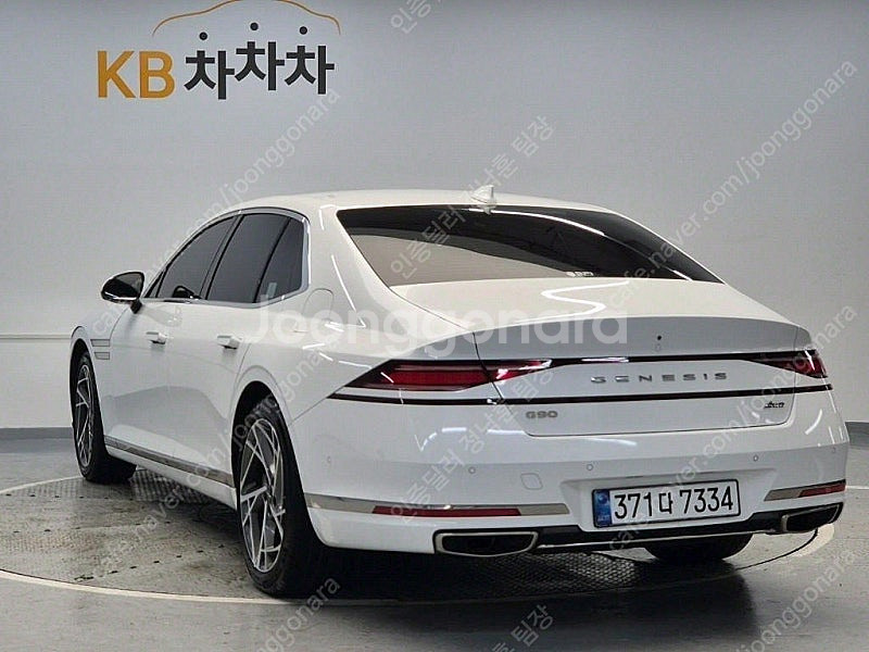 제네시스 G90 중고차 가격 제네시스 중고 흰색 202...--3