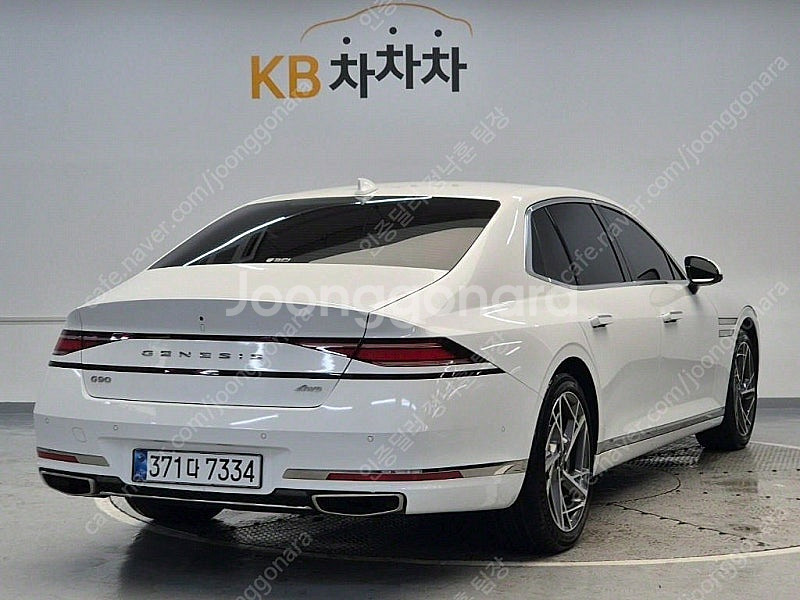 제네시스 G90 중고차 가격 제네시스 중고 흰색 202...--4