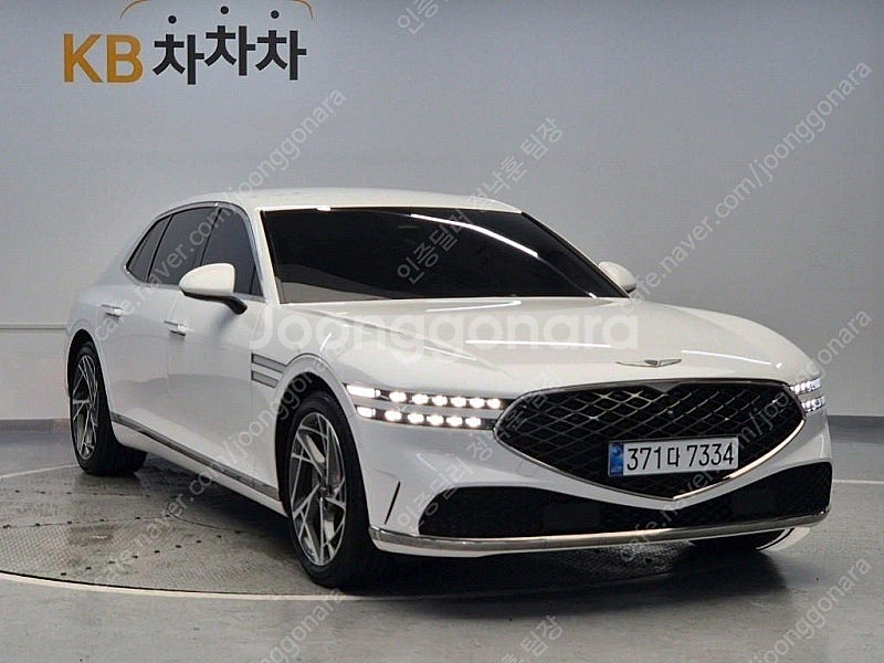 제네시스 G90 중고차 가격 제네시스 중고 흰색 202...--5