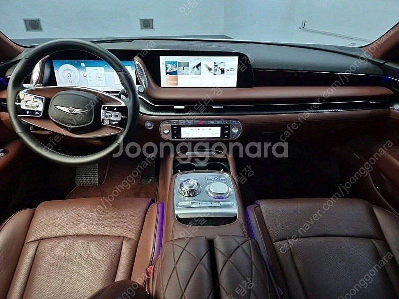 제네시스 G90 중고차 가격 제네시스 중고 흰색 202...--8