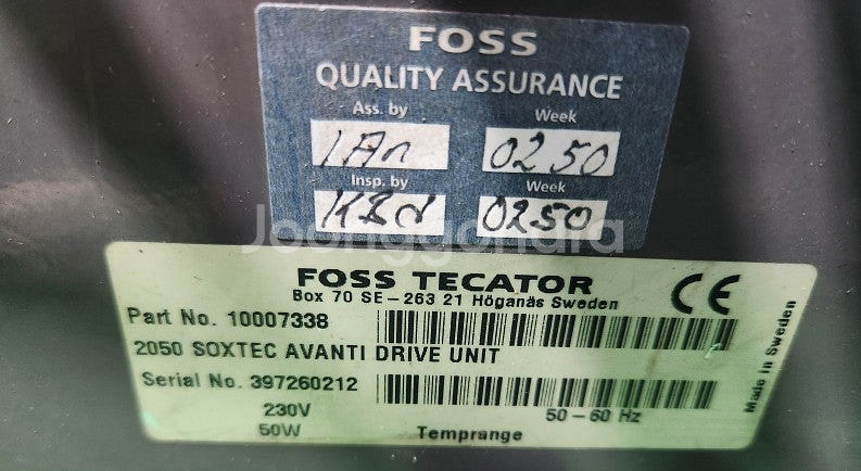 FOSS 2050 SOXTEC AVANTI 조지방추출장...--6