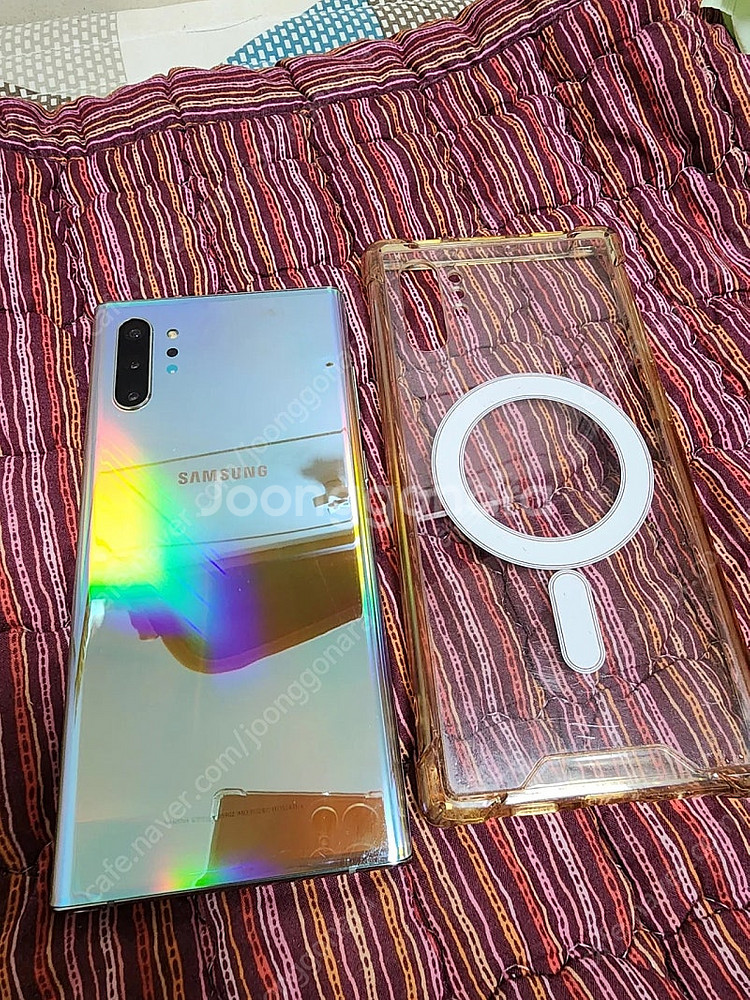갤럭시 노트10플러스 S급 5g 아우라글로우 팝니다--5