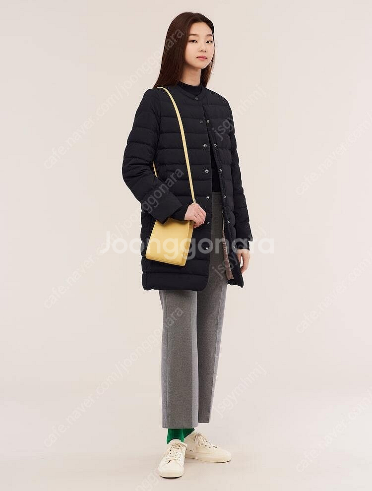 빈폴레이디스 시그니처 경량 구스 코트--5