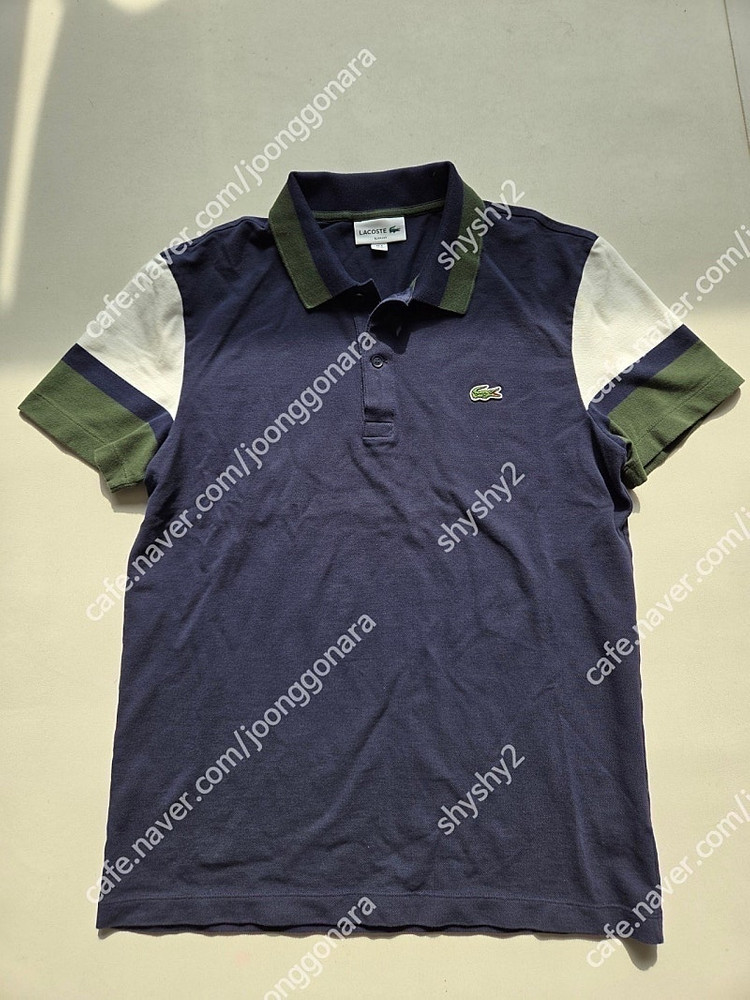 라코스테 반팔 카라티 슬림핏 이미지