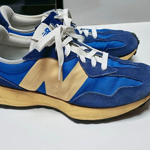 뉴발란스 327 블루 운동화 275