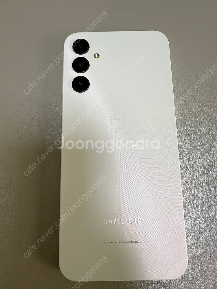 갤럭시 점프3 화이트 128gb--2