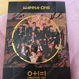 워너원 싸인앨범