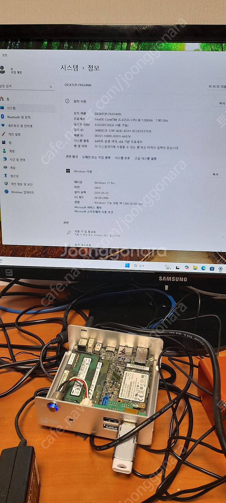 망고 미니피씨 minipc i5 4250u 본체--0