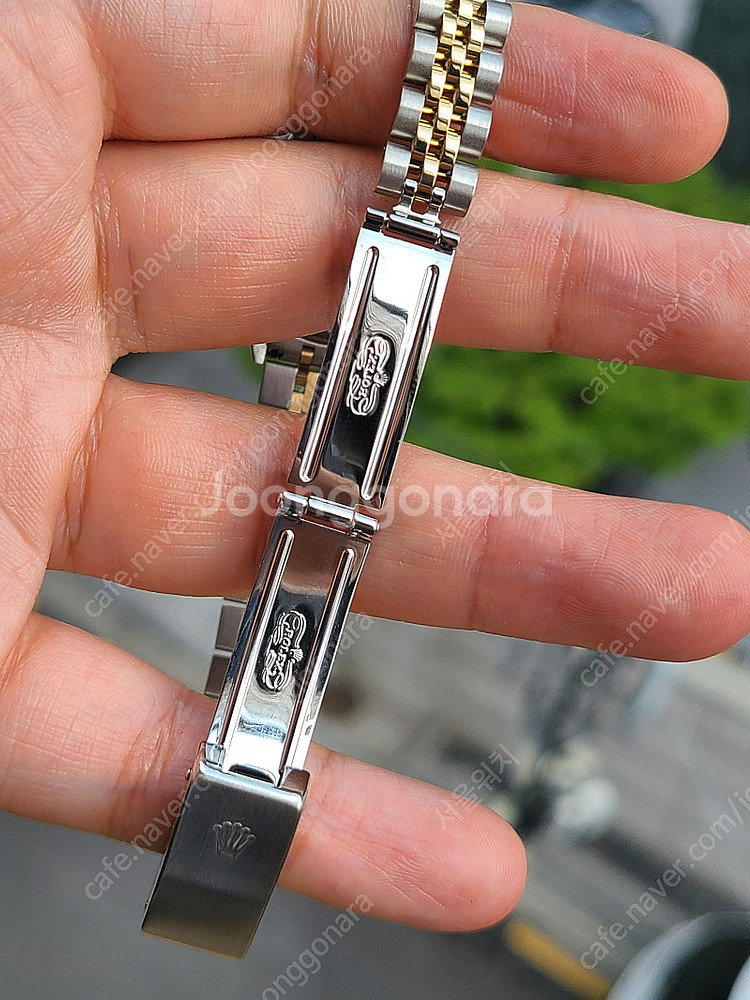 [정품] 롤렉스 여성용 데이저스트 에메랄드 11P 다이아판 18k 콤비 (Rolex Datejust 11P Emer...--8