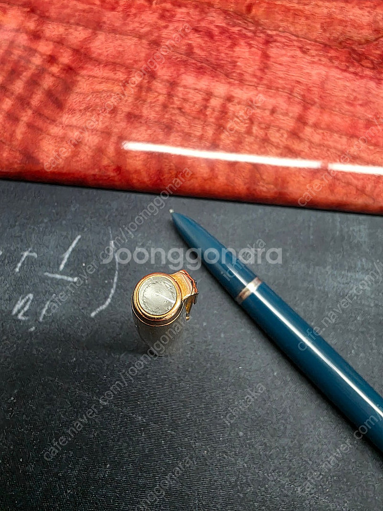 파카 51 롤골드캡 틸블루 빈티지 만년필 14k m닙 ...--1