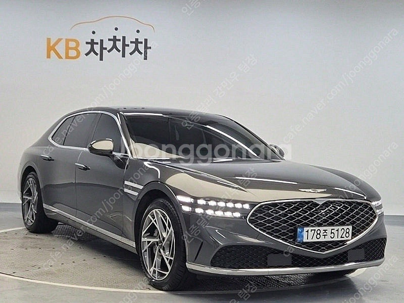 제네시스 G90 중고 제네시스 중고 가격 회색 2022...--5