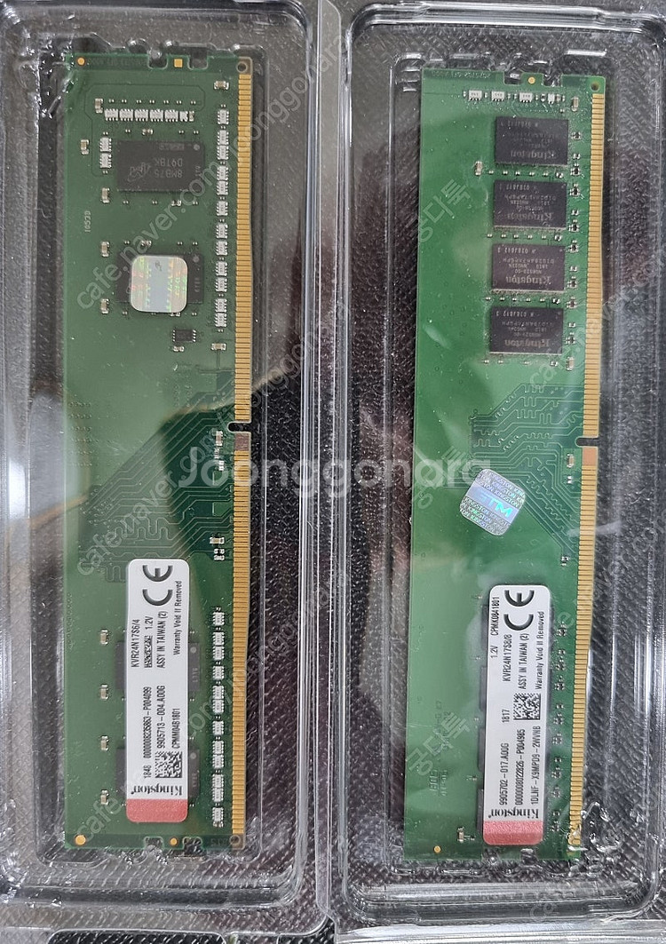 ddr4 4G X 2 kingstone 제품--0