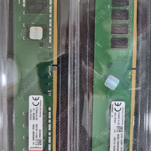 ddr4 4G X 2 kingstone 제품