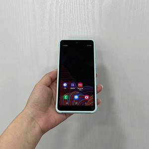 03420 갤럭시X커버5 민트 64GB 키즈폰 부산 중고폰 팝니다 6만원