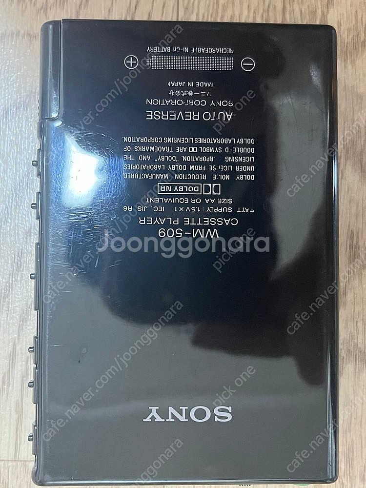 SONY WM-509 워크맨 카세트 소니 wm509--3