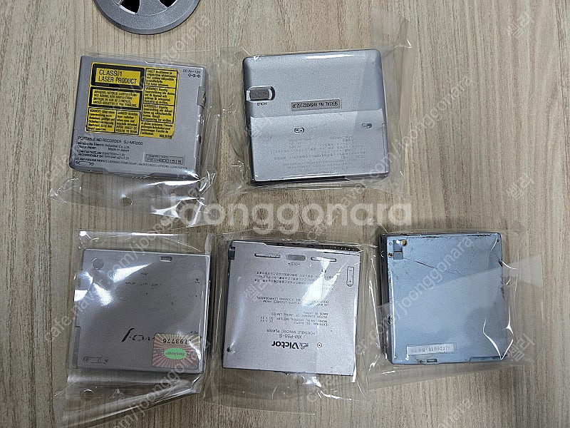 공 MD 214장, 미개봉 MD 14장, MD플레이어 ...--2