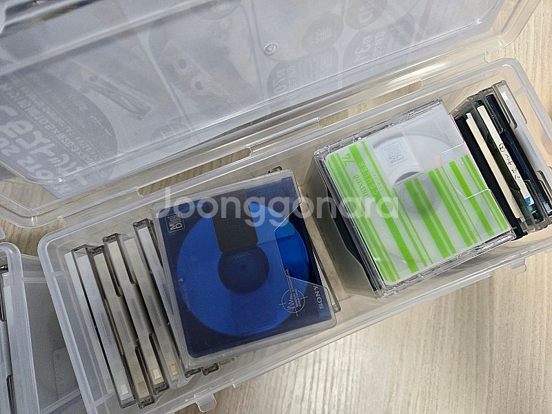 공 MD 214장, 미개봉 MD 14장, MD플레이어 ...--6