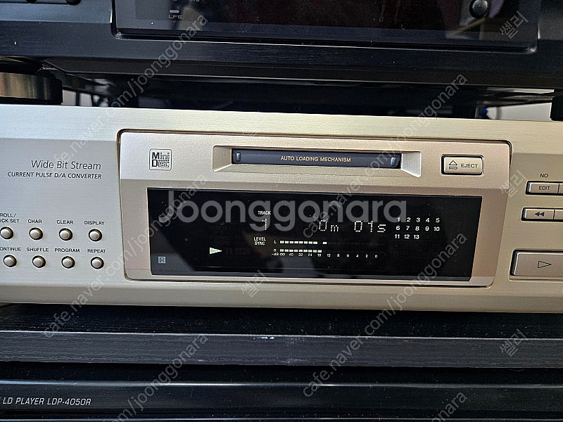 SONY MDS-JE700 MD플레이어, 리모컨 있음--4