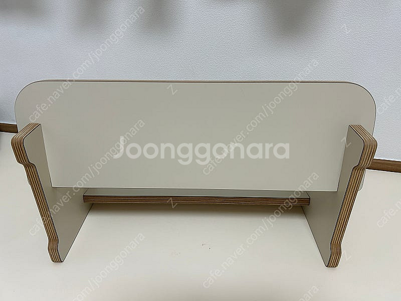 시즈시즈 아기 낮은 책꽂이 그레이베이지 / 아기 책장--4