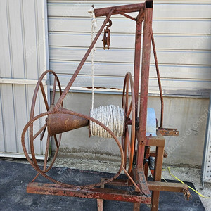 비닐수거기(트렉터 쪼인트용