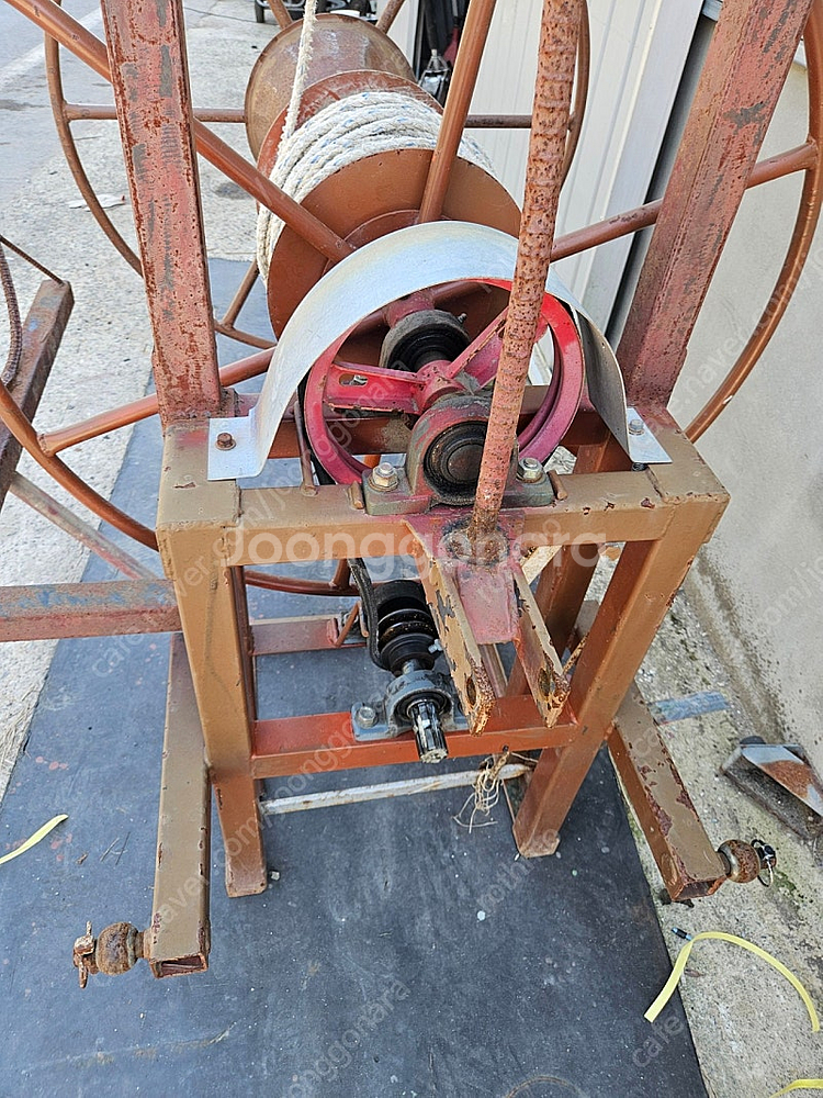 비닐수거기(트렉터 쪼인트용--1