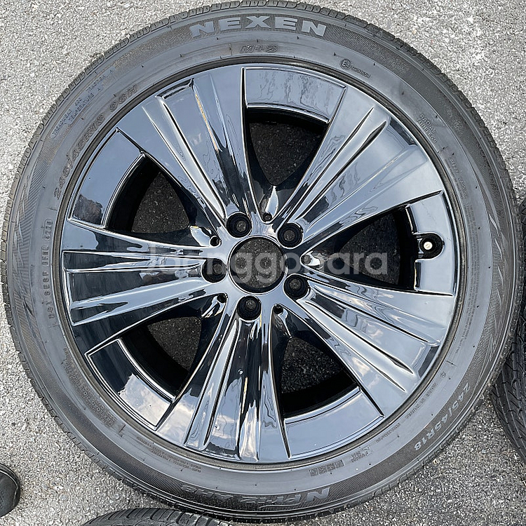 벤츠 18인치 E클래스 E300 W213 블랙유광 휠타...--2