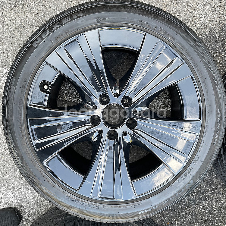 벤츠 18인치 E클래스 E300 W213 블랙유광 휠타...--3