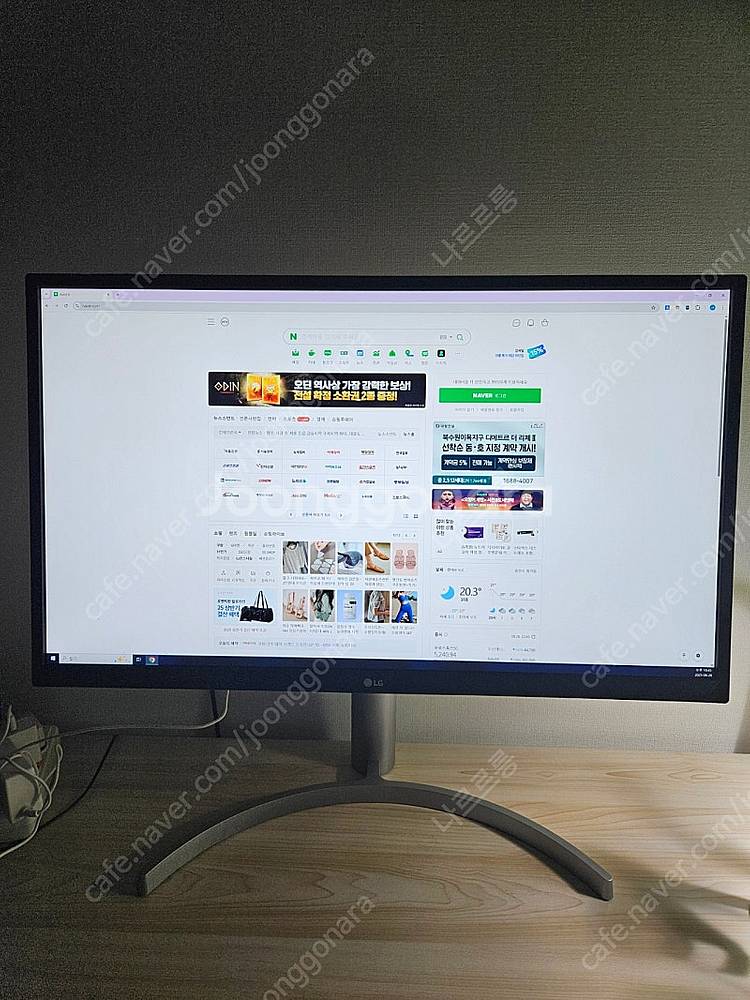 lg 4k 모니터 27ul550 27인치--1