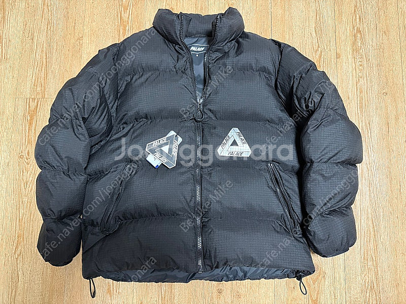 [S] 팔라스 립스탑 푸파 블랙 패딩 23FW--0