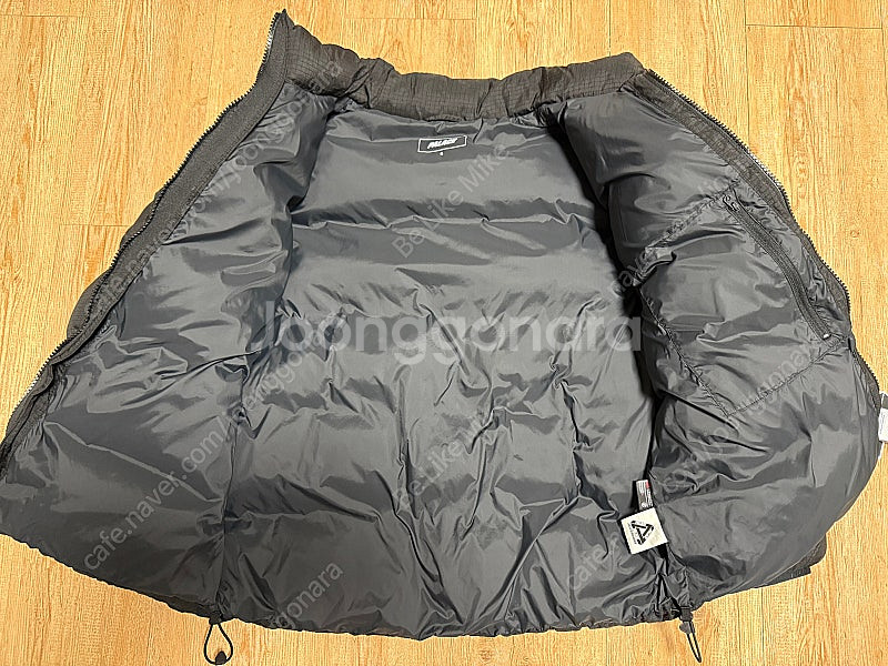 [S] 팔라스 립스탑 푸파 블랙 패딩 23FW--5
