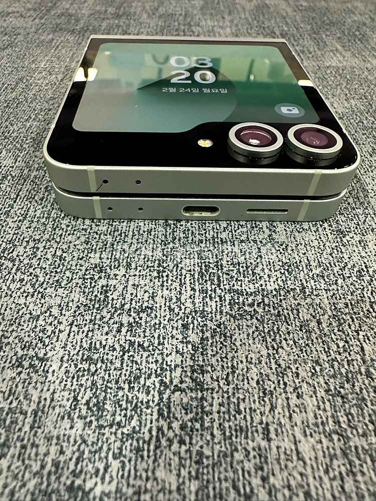 갤럭시Z플립6 256G 민트 24년 7월개통 무잔상 5...--9