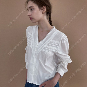 스튜디오솔트 블라우스 MONET LACE BLOUSE