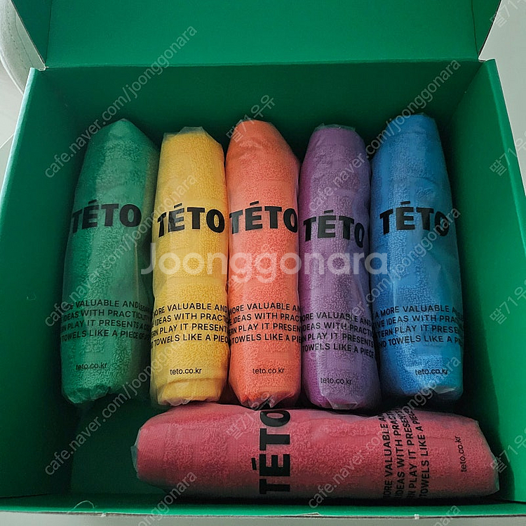 [새상품] 테토 TETO 6P 시그니처 믹스 수피마 핸...--1