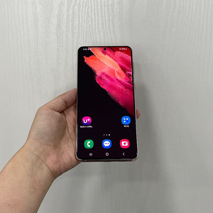 99817 갤럭시S21플러스 핑크 256GB 부산 중고폰 팝니다 20만원