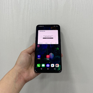 95642 V50 ThinQ 블랙 128GB 부산 중고폰 팝니다 7만원