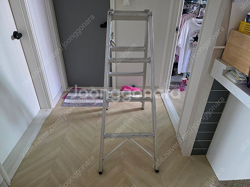 알루미늄 풀용접 4단사다리--1