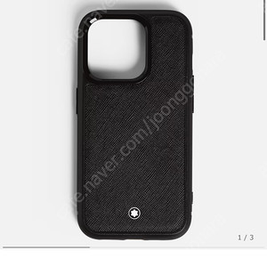 새상품 사토리얼 Apple iPhone 16 Pro 하드 폰케이스 198877 / 몽블랑 아이폰 16 프로 케이스