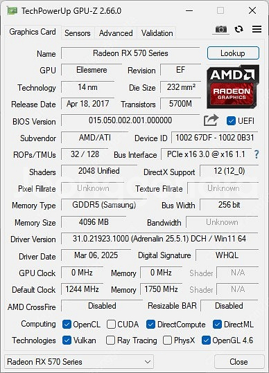 라데온 RX 570 4GB/8GB 그래픽카드 판매--3