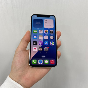 95935 아이폰12미니 화이트 128GB 부산 중고폰 팝니다 21만원