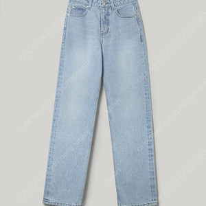 엘보른 Dylan relaxe-fit denim pants, 라이트블루, 38사이즈